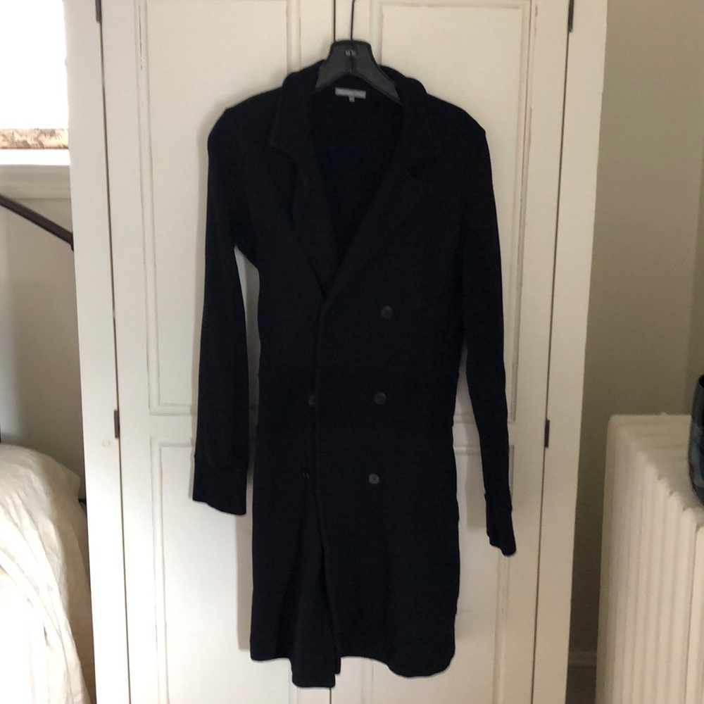 James Perse Black cotton jacket